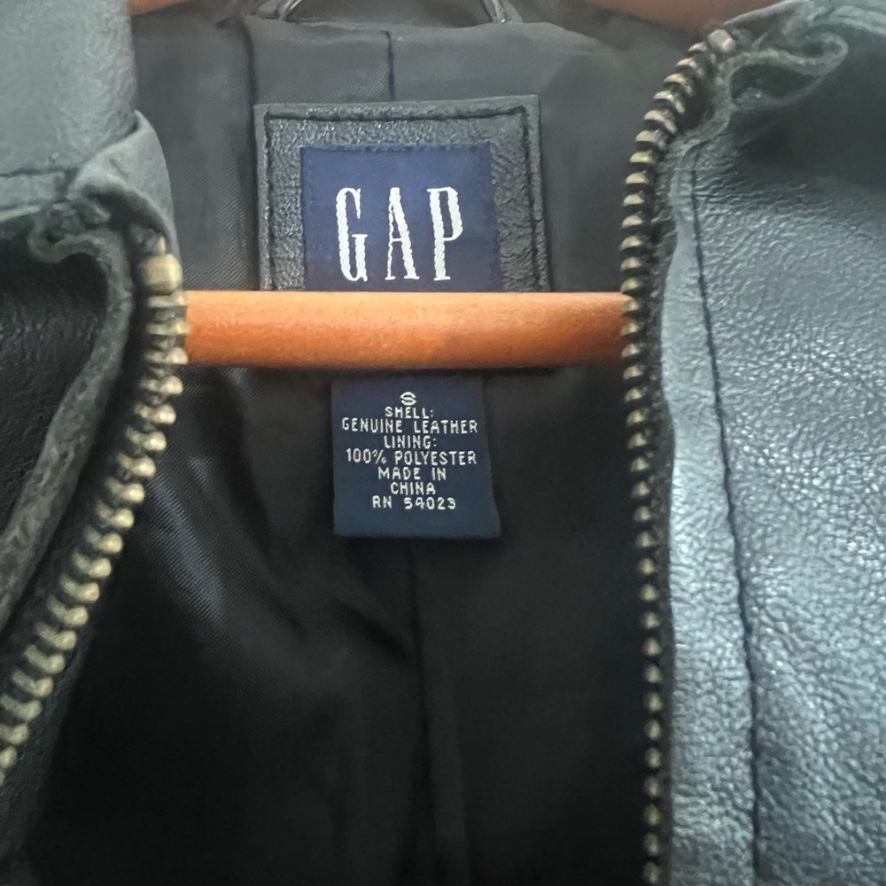 Gap Leather Jacket - image 2
